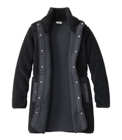 Women's Bean's Sherpa Fleece Coat - US 3367