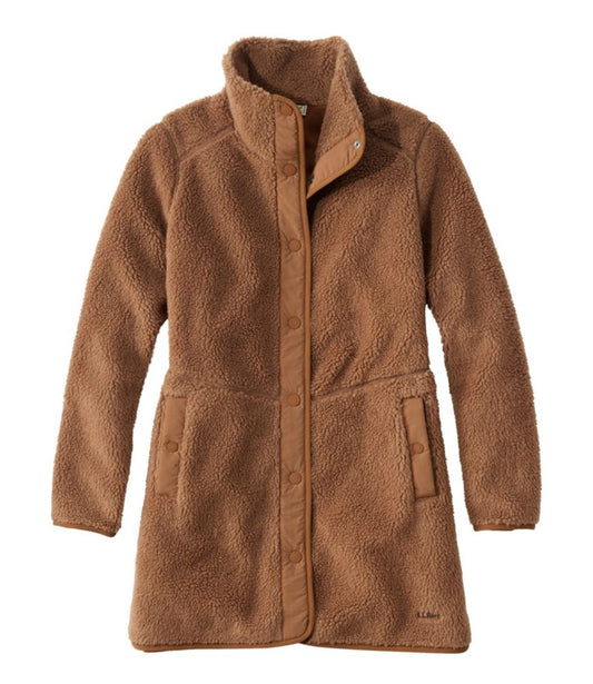 Women's Bean's Sherpa Fleece Coat - US 8995
