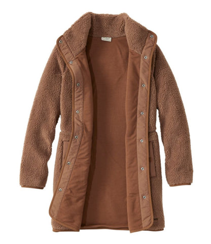Women's Bean's Sherpa Fleece Coat - US 8995