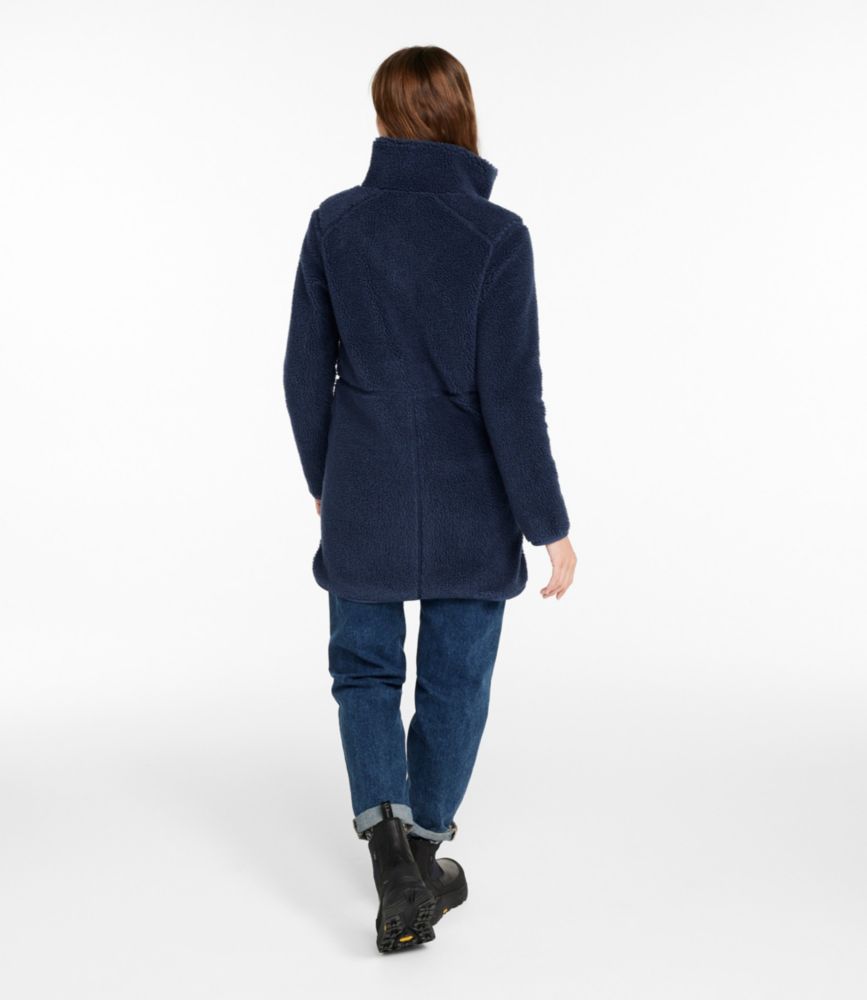 Women's Bean's Sherpa Fleece Coat - US 7611