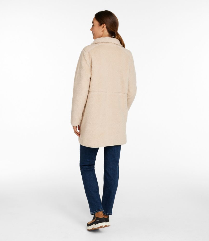 Women's Bean's Sherpa Fleece Coat - US 6386
