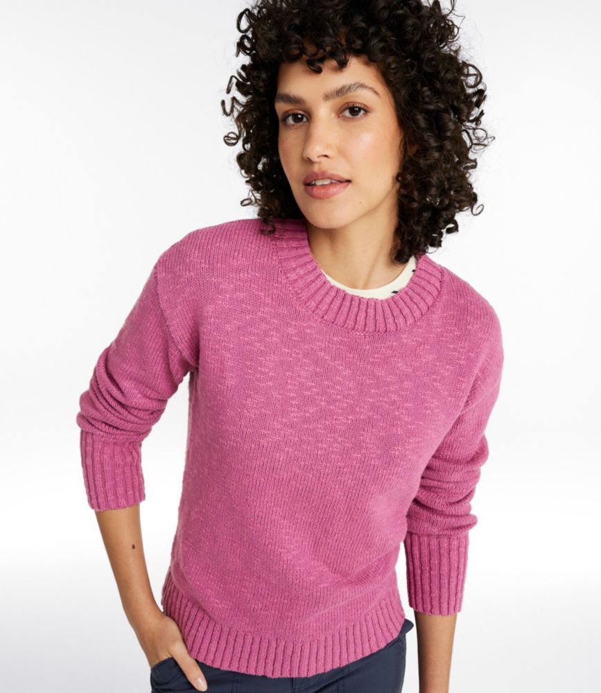 Women's Cotton Ragg Sweater, Crewneck - US 5350