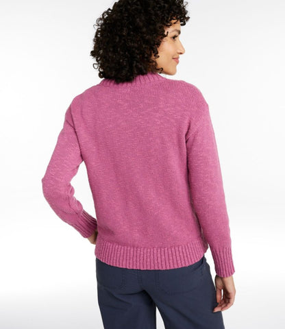 Women's Cotton Ragg Sweater, Crewneck - US 5350