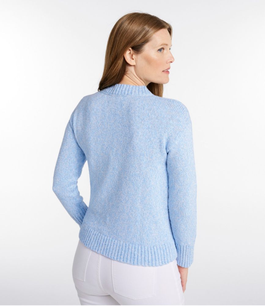 Women's Cotton Ragg Sweater, Crewneck - US 6154