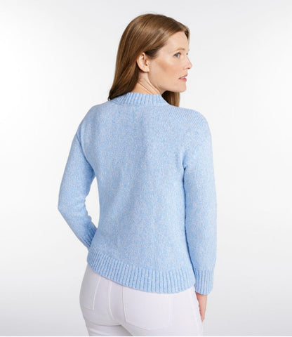 Women's Cotton Ragg Sweater, Crewneck - US 6154
