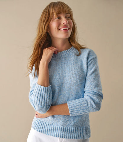 Women's Cotton Ragg Sweater, Crewneck - US 6154
