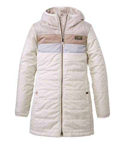 Women's Mountain Classic Puffer Coat, Colorblock - US 6043
