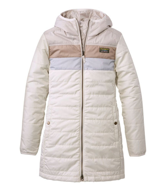 Women's Mountain Classic Puffer Coat, Colorblock - US 6043