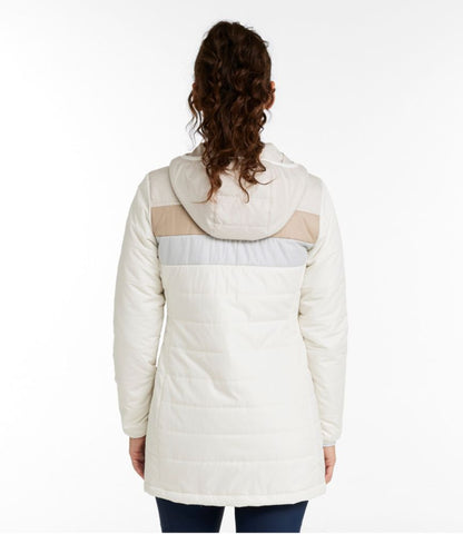 Women's Mountain Classic Puffer Coat, Colorblock - US 6043