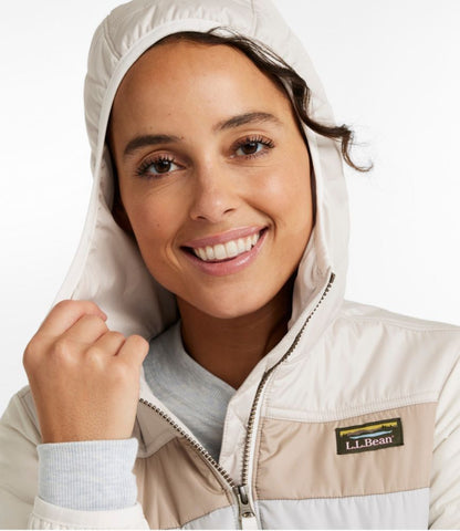 Women's Mountain Classic Puffer Coat, Colorblock - US 6043