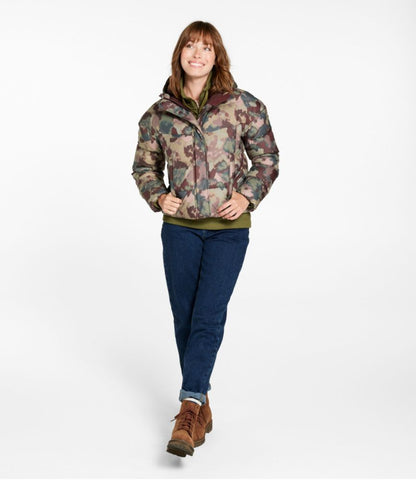 Women's Popham Puffer Jacket, Print - US 4707