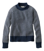 Women's Signature Original Cotton Sweater, Rollneck Novelty - US 8293