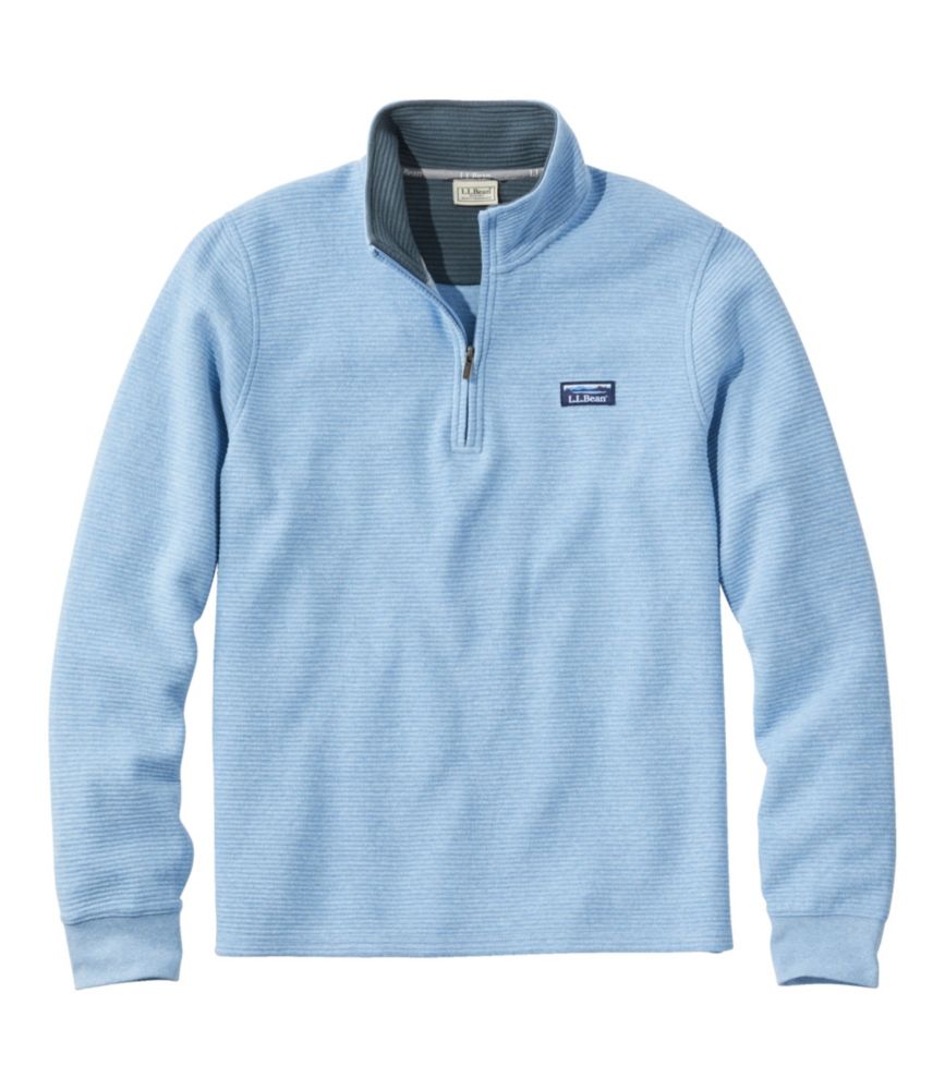 Men's Lakewashed Double-Knit Quarter-Zip Pullover - US 5214
