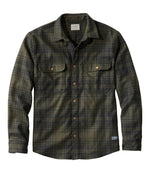 Men's Maine Guide Lightweight Wool Field Shirt, Plaid - US 5154
