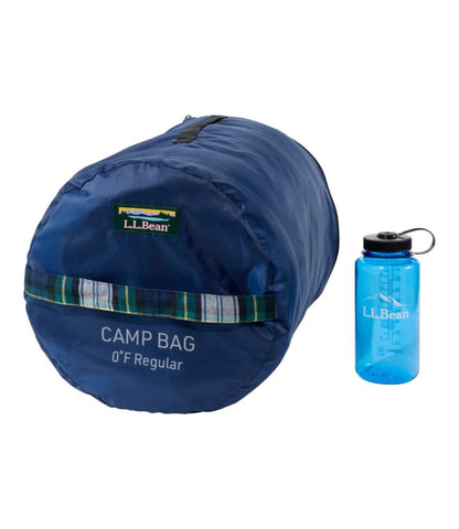 L.L.Bean Flannel Lined Camp Sleeping Bag, 0° - US 4182