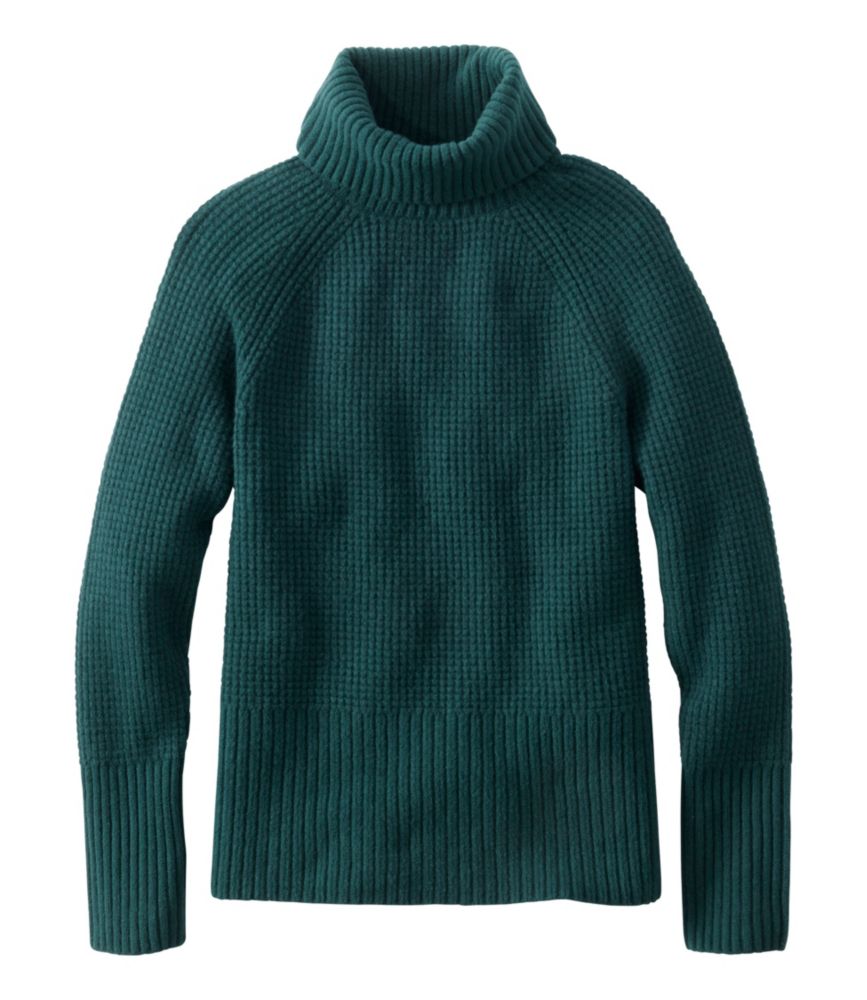 Women's SuperSoft Waffle Sweater, Turtleneck - US 2466