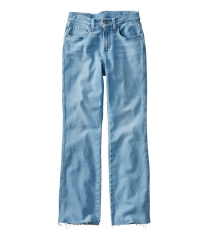 Women's L.L.Bean Everyday Stretch Jeans, High-Rise Mini Bootcut Ankle - US 6295