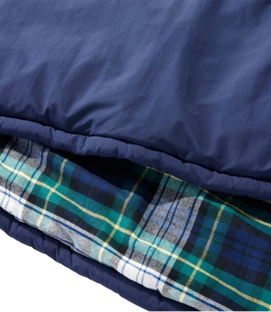 L.L.Bean Flannel Lined Camp Sleeping Bag, 40° - US 6895