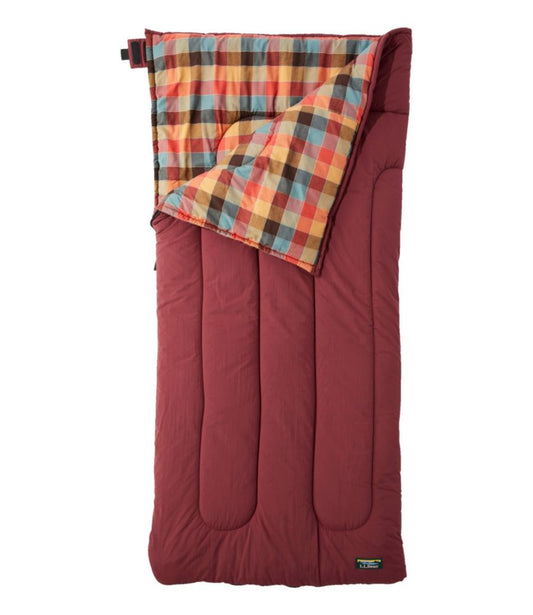 L.L.Bean Flannel Lined Camp Sleeping Bag, 40° - US 2376