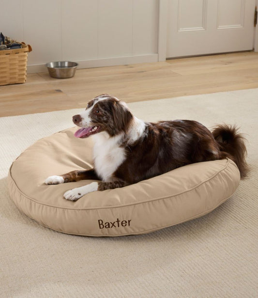 Premium Denim Dog Bed, Round - US 7978