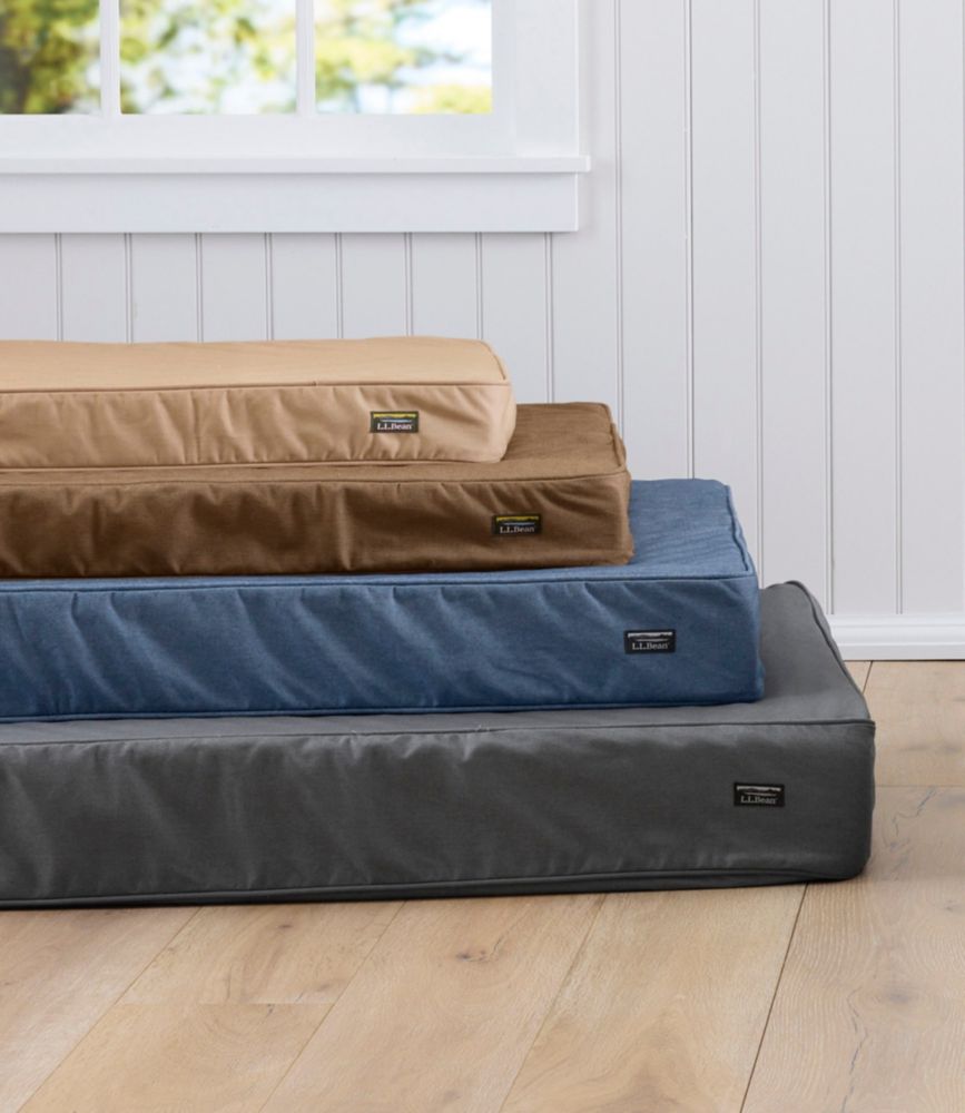 Premium Denim Dog Bed, Rectangular - US 7564