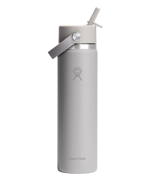 Hydro Flask Wide Mouth Water Bottle with Flex Straw Cap, 24 oz. - US 6132