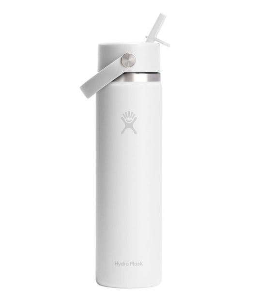 Hydro Flask Wide Mouth Water Bottle with Flex Straw Cap, 24 oz. - US 3888