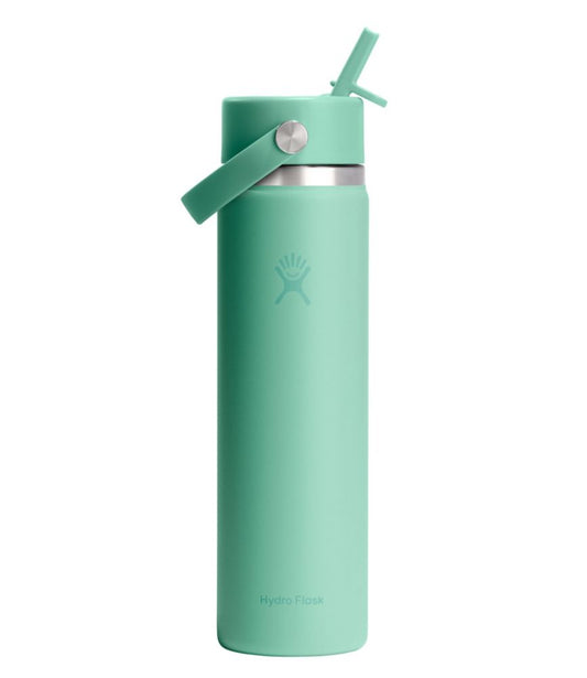 Hydro Flask Wide Mouth Water Bottle with Flex Straw Cap, 24 oz. - US 0942