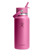 Hydro Flask Wide Mouth Water Bottle with Flex Straw Cap, 32 oz. - US 9450