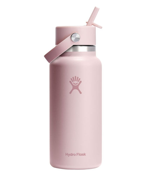 Hydro Flask Wide Mouth Water Bottle with Flex Straw Cap, 32 oz. - US 7560
