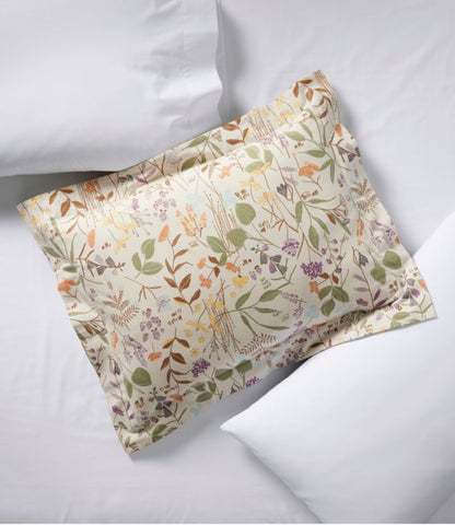 Birch Floral Flannel Comforter Cover Collection - US 6476