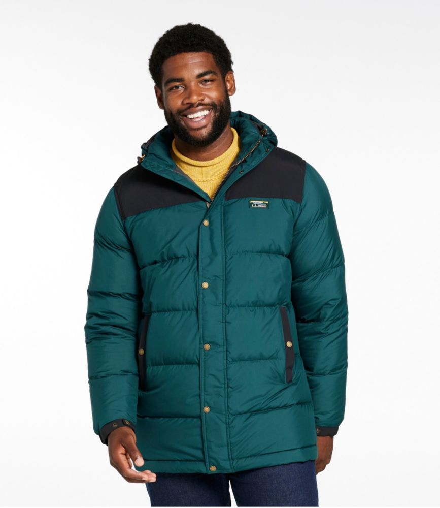Men's Mountain Classic Down Parka, Colorblock - US 5664