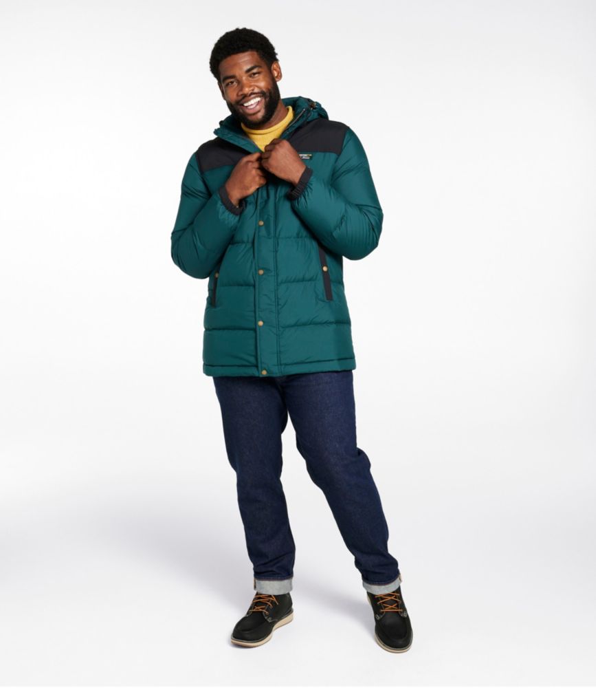 Men's Mountain Classic Down Parka, Colorblock - US 5664