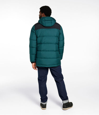 Men's Mountain Classic Down Parka, Colorblock - US 5664