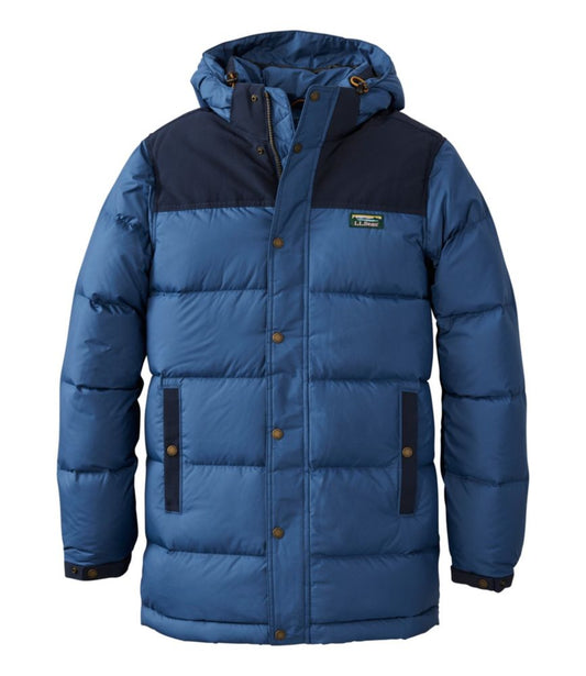 Men's Mountain Classic Down Parka, Colorblock - US 3609