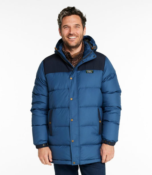 Men's Mountain Classic Down Parka, Colorblock - US 3609