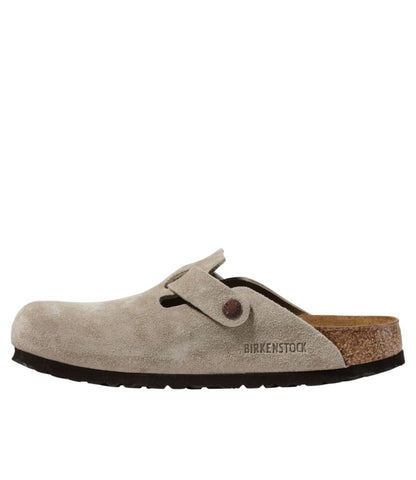 Women's Birkenstock Boston Clogs, Suede Soft Footbed - US 9253