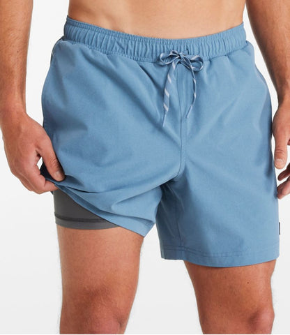 Men's Vacationland Stretch Swim Trunks, 6" - US 1065