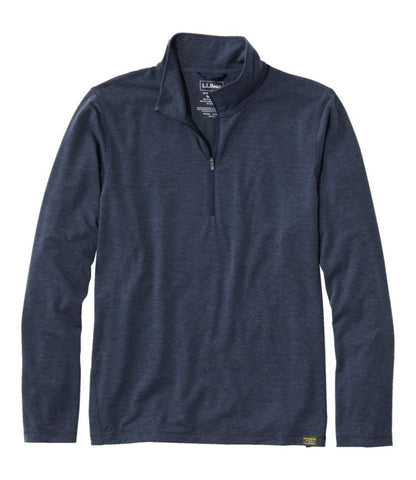 Men's Everyday SunSmart® Tee, Long-Sleeve Quarter-Zip - US 9142