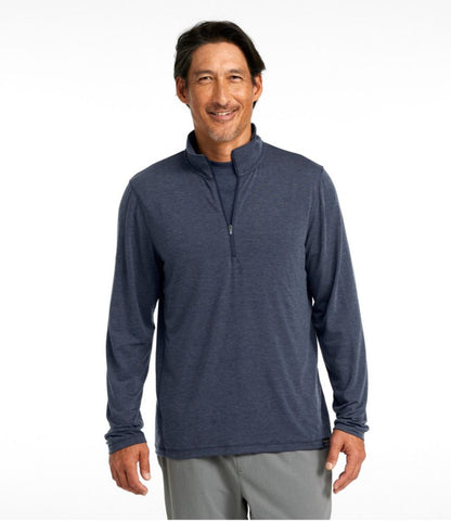Men's Everyday SunSmart® Tee, Long-Sleeve Quarter-Zip - US 9142
