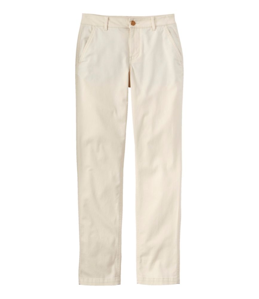 Women's Comfort Stretch Pants, Mid-Rise Straight-Leg Chino - US 9503