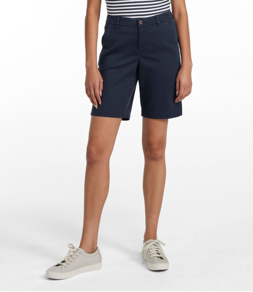 Women's Comfort Stretch Shorts, Chino Bermudas 9" - US 1433