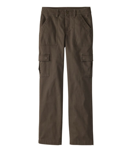 Women's Comfort Stretch Pants, Mid-Rise Straight-Leg Cargo - US 6296
