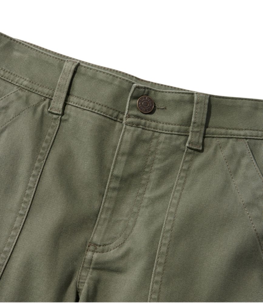 Women's Comfort Stretch Pants, Mid-Rise Straight-Leg Cargo - US 1295
