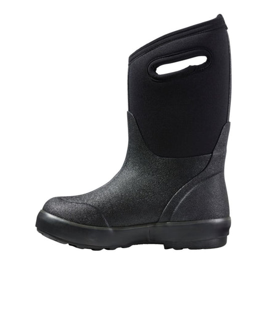 Kids' Bogs Classic Boots, Black - US 4432