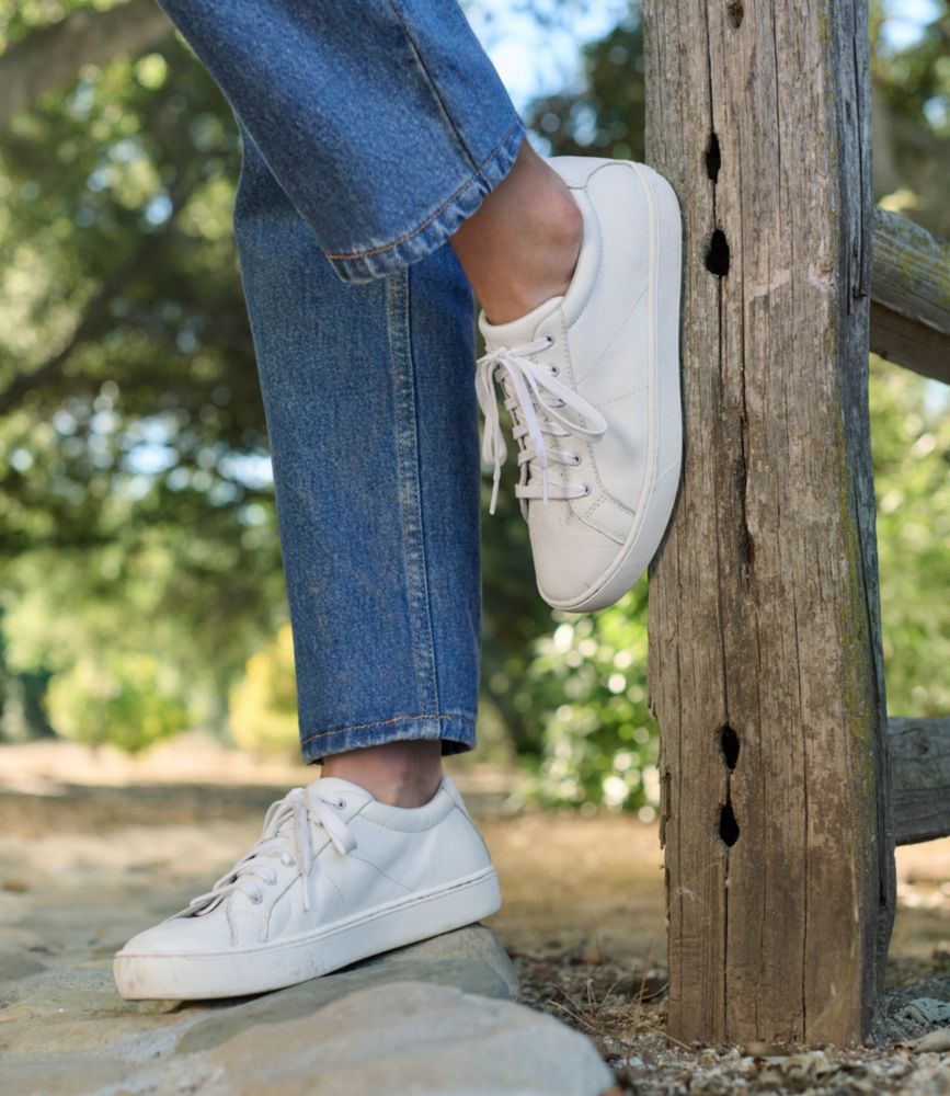 Women's Eco Bay Oxfords, Full-Grain Leather - US 2342