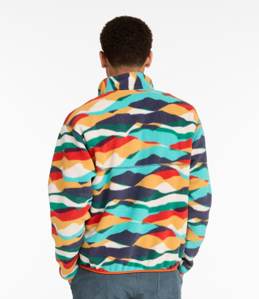 Adults' Bean's Classic Fleece Pullover, Print - US 9574