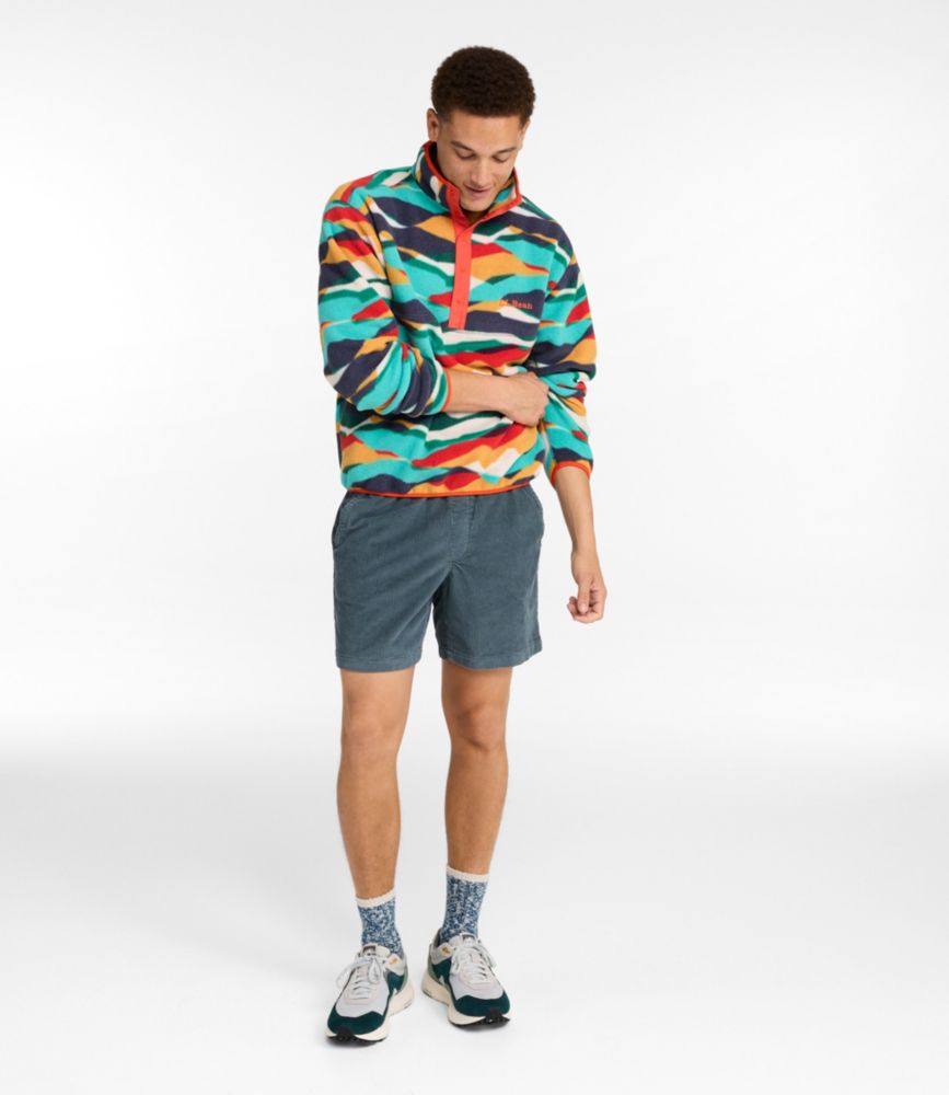 Adults' Bean's Classic Fleece Pullover, Print - US 9574