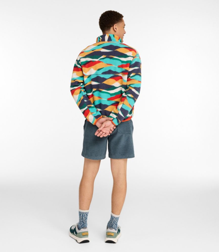 Adults' Bean's Classic Fleece Pullover, Print - US 9574