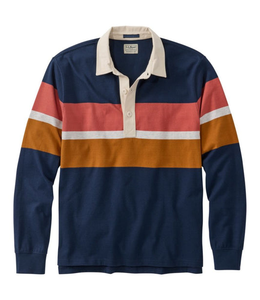Men's Bean's Vintage Soft Rugby, Chest Stripe - US 5921